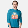 Hiding From the Real World-mens long sleeved tee-koalastudio