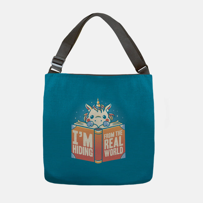 Hiding From the Real World-none adjustable tote-koalastudio