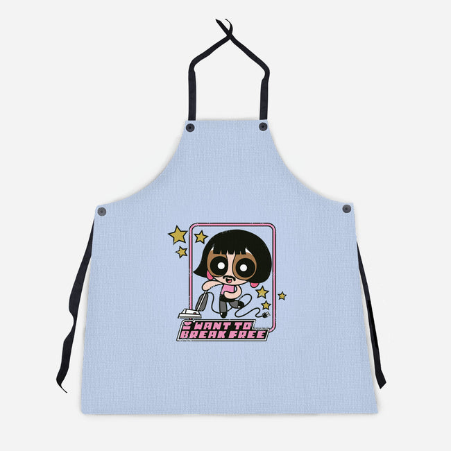 I Want to Break Free-unisex kitchen apron-ndikol