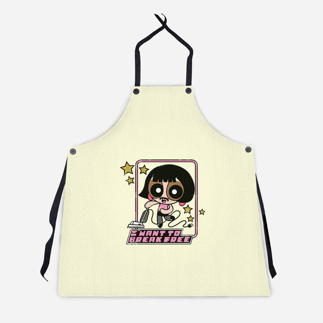 I Want to Break Free-unisex kitchen apron-ndikol