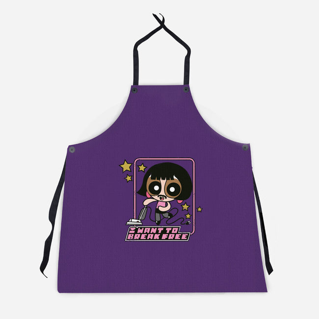 I Want to Break Free-unisex kitchen apron-ndikol