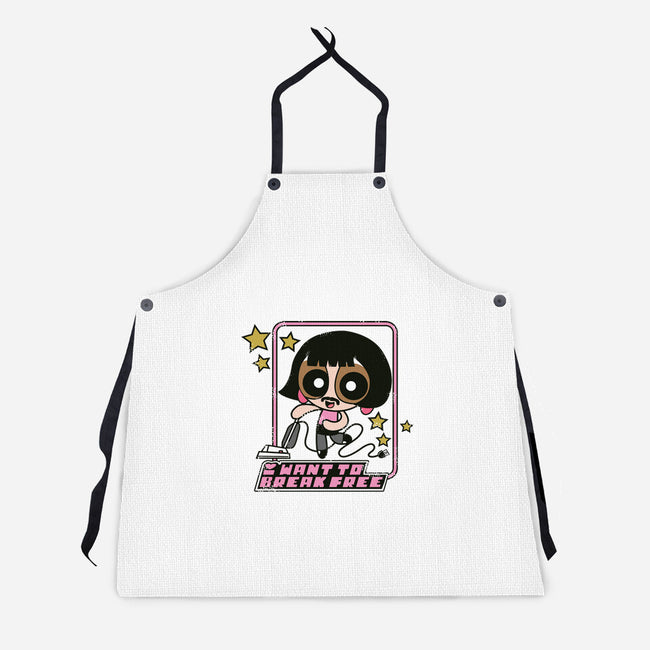 I Want to Break Free-unisex kitchen apron-ndikol