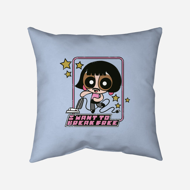 I Want to Break Free-none removable cover w insert throw pillow-ndikol