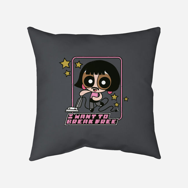 I Want to Break Free-none removable cover w insert throw pillow-ndikol