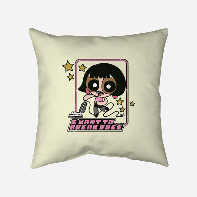 I Want to Break Free-none removable cover w insert throw pillow-ndikol