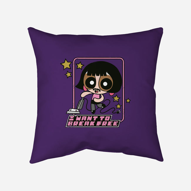 I Want to Break Free-none removable cover w insert throw pillow-ndikol