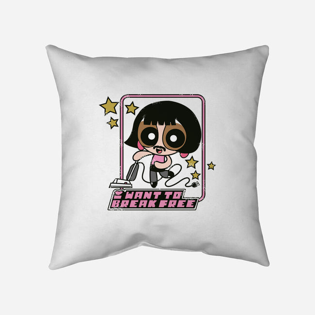 I Want to Break Free-none removable cover w insert throw pillow-ndikol