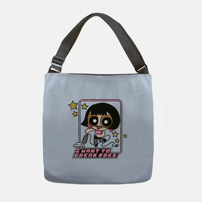 I Want to Break Free-none adjustable tote-ndikol