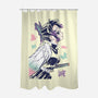 Insect Pillar-none polyester shower curtain-Jelly89