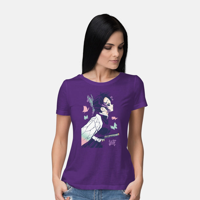 Insect Pillar-womens basic tee-Jelly89