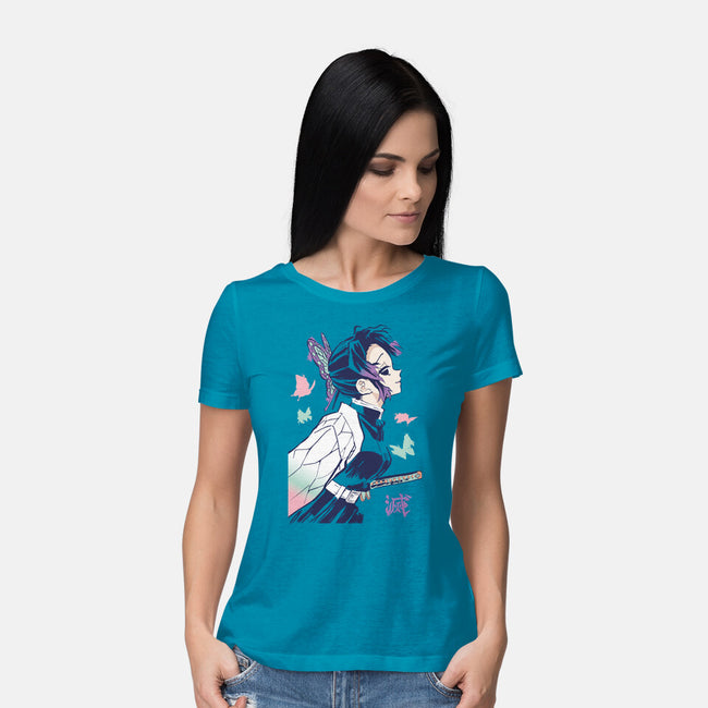 Insect Pillar-womens basic tee-Jelly89