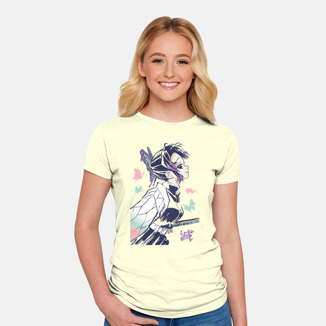 Insect Pillar-womens fitted tee-Jelly89
