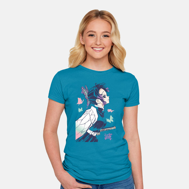 Insect Pillar-womens fitted tee-Jelly89