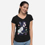 Insect Pillar-womens v-neck tee-Jelly89