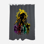 The Seven Deadly Sins-none polyester shower curtain-awesomewear