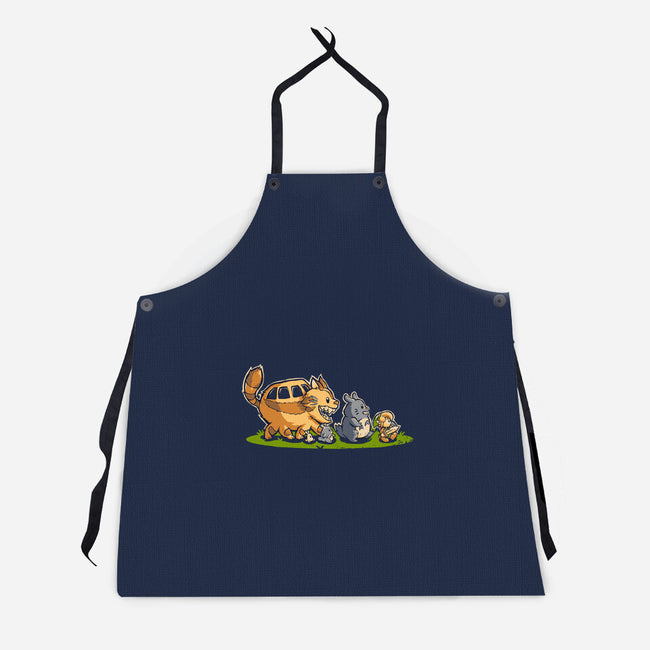 Follow Me-unisex kitchen apron-angus_pablo