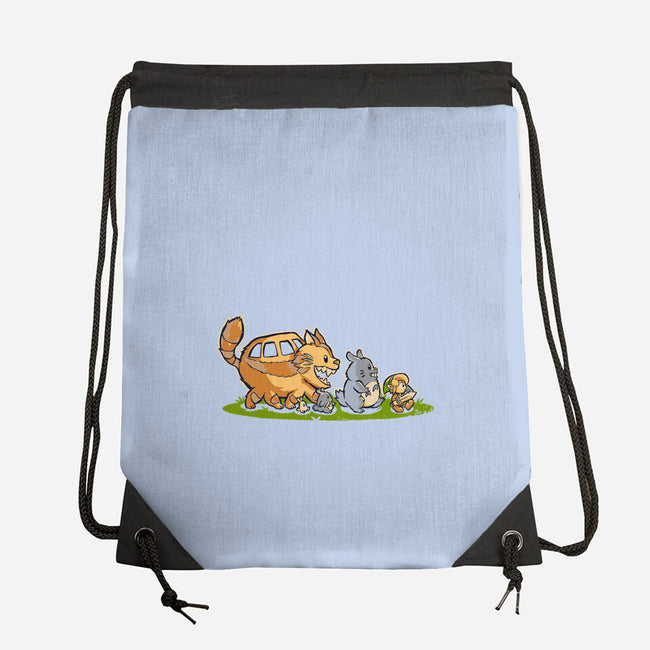 Follow Me-none drawstring bag-angus_pablo