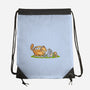 Follow Me-none drawstring bag-angus_pablo