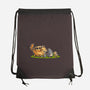 Follow Me-none drawstring bag-angus_pablo