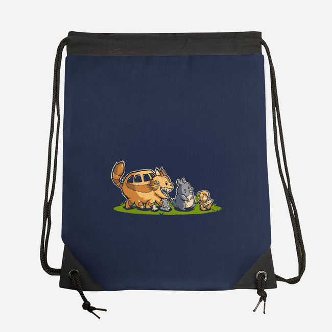 Follow Me-none drawstring bag-angus_pablo