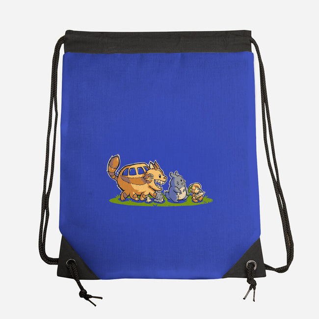 Follow Me-none drawstring bag-angus_pablo
