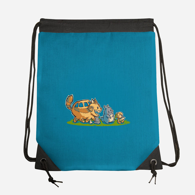 Follow Me-none drawstring bag-angus_pablo