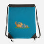 Follow Me-none drawstring bag-angus_pablo