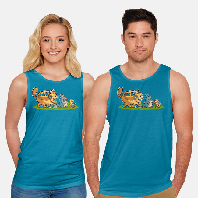 Follow Me-unisex basic tank-angus_pablo