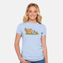 Follow Me-womens fitted tee-angus_pablo