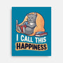 I Call This Happiness-none stretched canvas-koalastudio