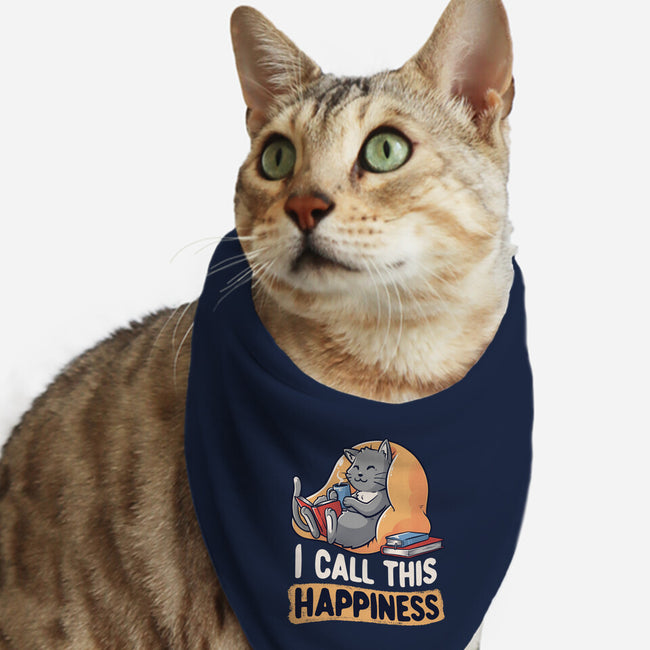 I Call This Happiness-cat bandana pet collar-koalastudio