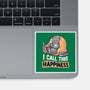 I Call This Happiness-none glossy sticker-koalastudio