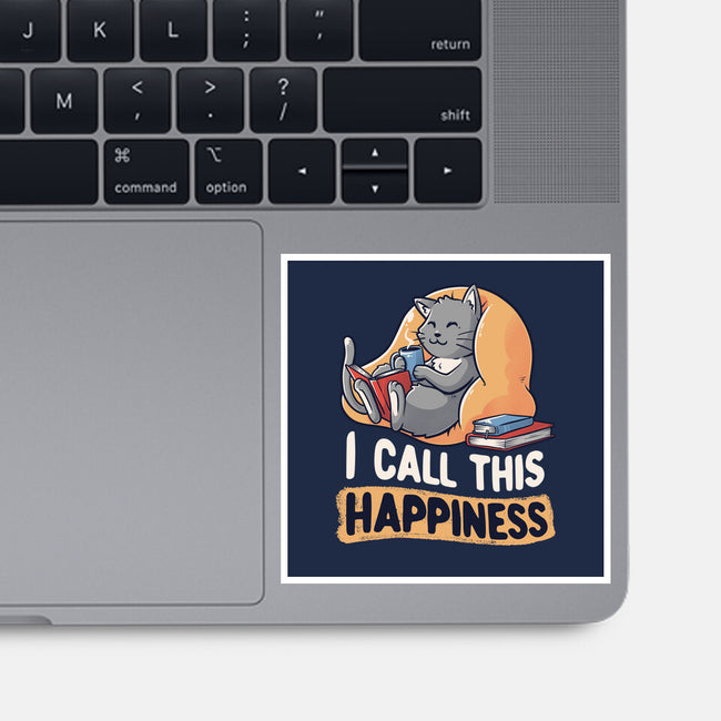 I Call This Happiness-none glossy sticker-koalastudio