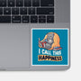 I Call This Happiness-none glossy sticker-koalastudio