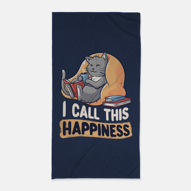 I Call This Happiness-none beach towel-koalastudio