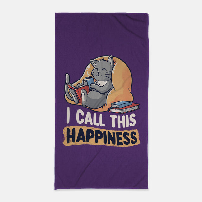 I Call This Happiness-none beach towel-koalastudio
