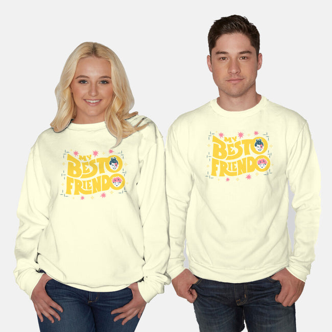 My Besto Friendo-unisex crew neck sweatshirt-RegLapid