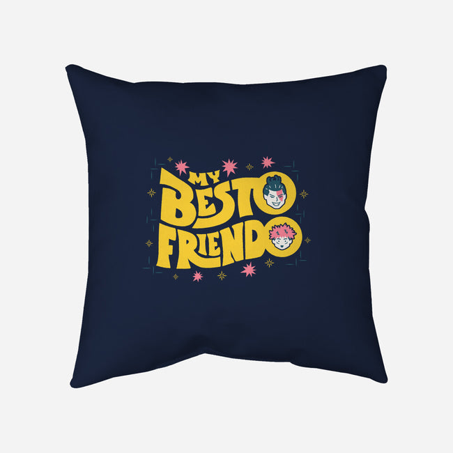 My Besto Friendo-none non-removable cover w insert throw pillow-RegLapid