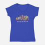 Mugiwara-womens v-neck tee-fanfabio
