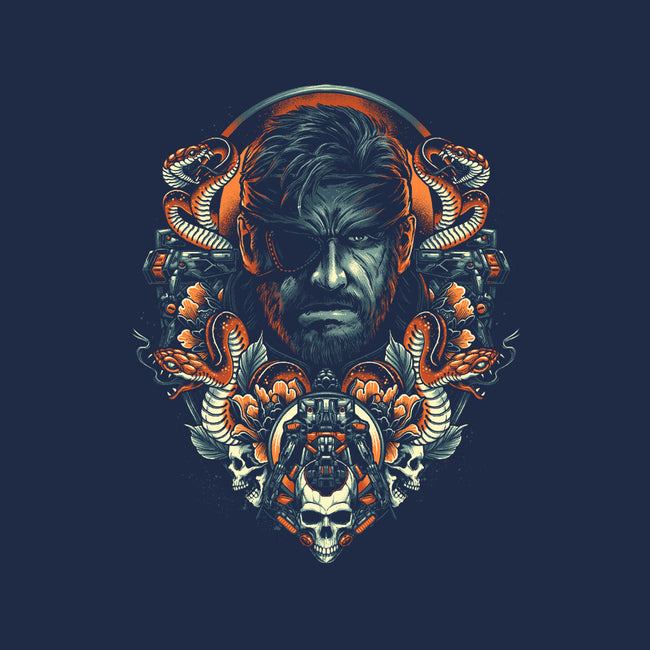 Emblem of The Snake-mens long sleeved tee-glitchygorilla