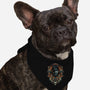 Emblem of The Snake-dog bandana pet collar-glitchygorilla