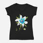 Silent Princess-womens v-neck tee-RamenBoy