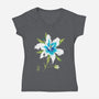 Silent Princess-womens v-neck tee-RamenBoy