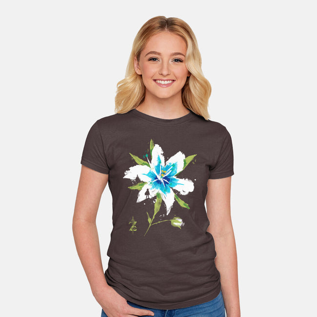 Silent Princess-womens fitted tee-RamenBoy