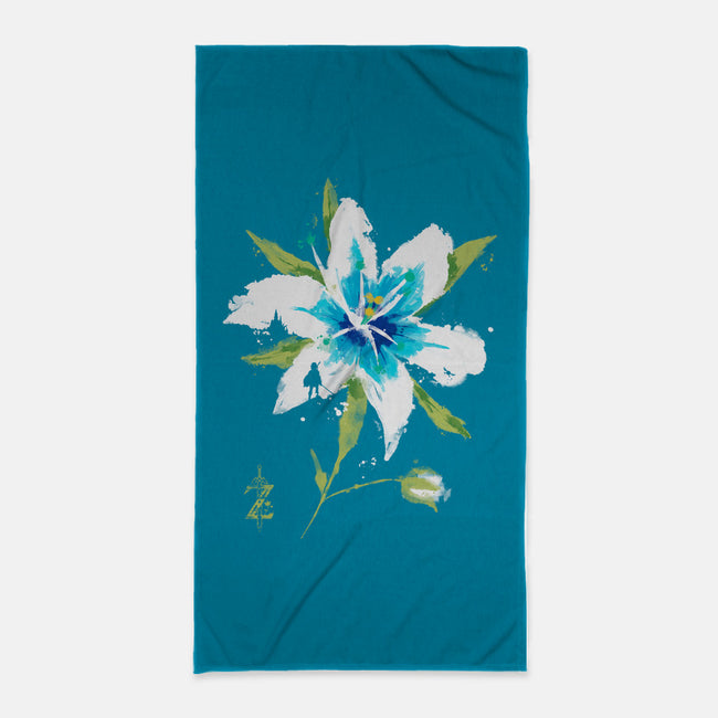 Silent Princess-none beach towel-RamenBoy