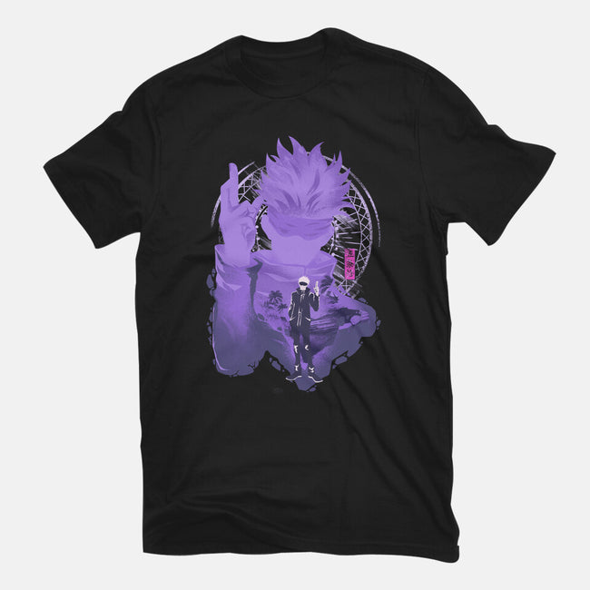 Strongest Sorcerer-womens fitted tee-hypertwenty