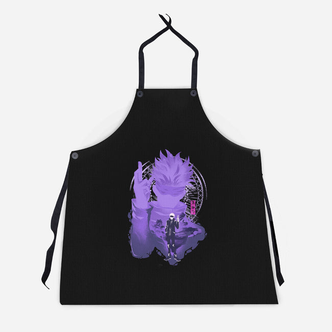 Strongest Sorcerer-unisex kitchen apron-hypertwenty