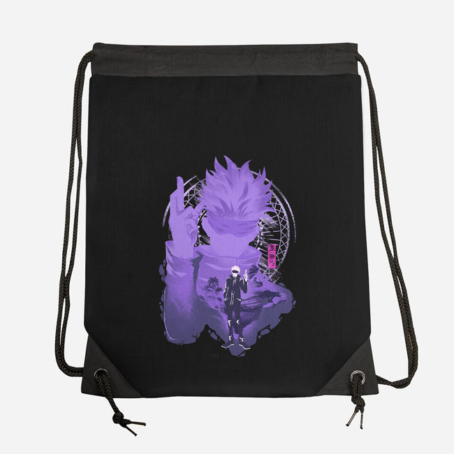 Strongest Sorcerer-none drawstring bag-hypertwenty