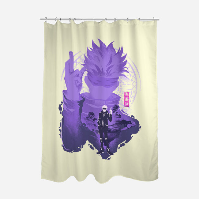 Strongest Sorcerer-none polyester shower curtain-hypertwenty