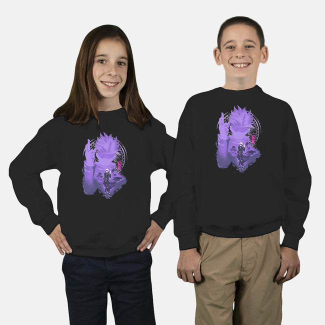 Strongest Sorcerer-youth crew neck sweatshirt-hypertwenty